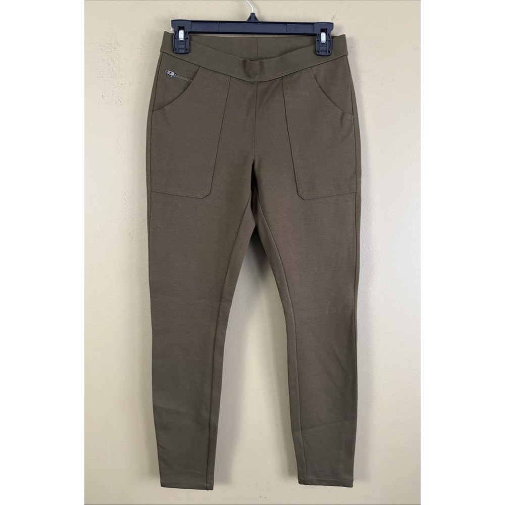 J.Crew Military Pixie Pants Womens 4 Green Slim Tapered Leg Stretch Pocket
